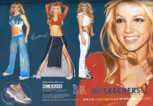 Britney Spears for Sketchers