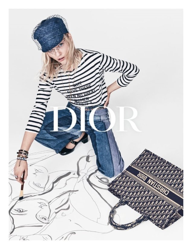 Christian Dior S/S 2018 : Sasha Pivovarova by Patrick Demarchelier