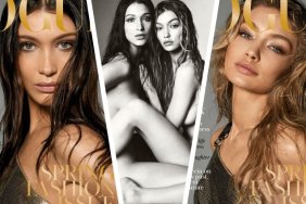 UK Vogue March 2018 : Gigi Hadid & Bella Hadid by Steven Meisel