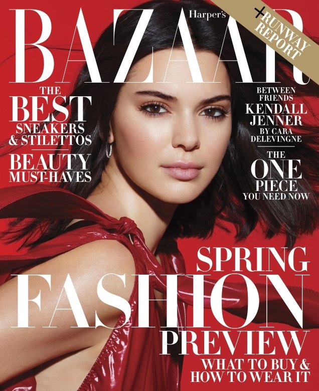 US Harper's Bazaar February 2018 : Kendall Jenner by Solve Sundsbo