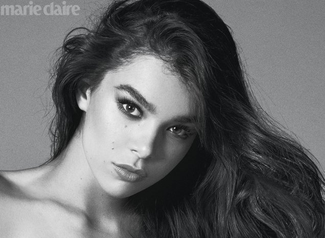 US Marie Claire February 2018 : Hailee Steinfeld by Kai Z Feng