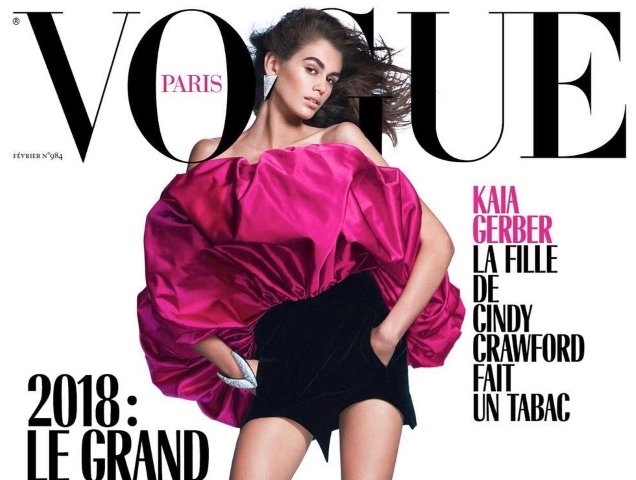 Vogue Paris February 2018 : Kaia Gerber by David Sims