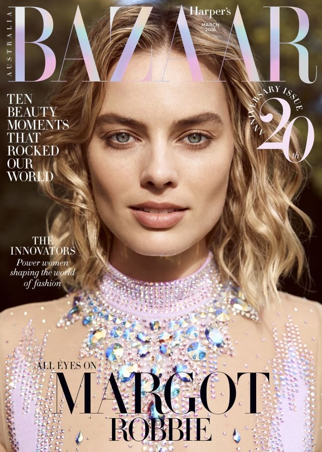 Harper’s Bazaar Australia March 2018 : Margot Robbie by Max Doyle