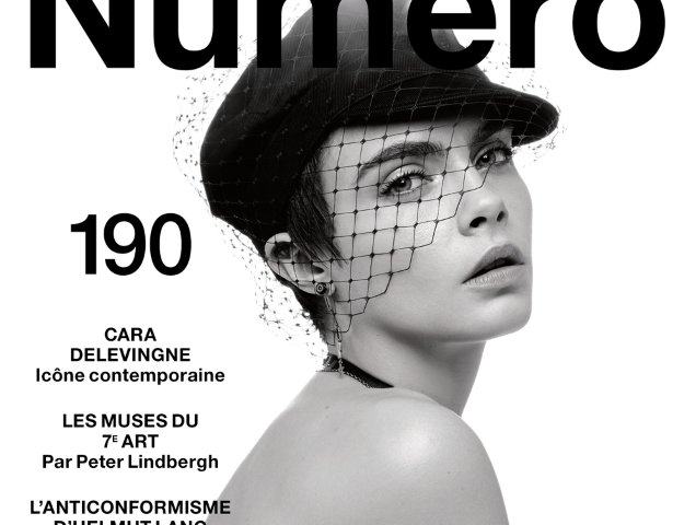 Numéro #190 February 2018 : Cara Delevingne by Jean-Baptiste Mondino