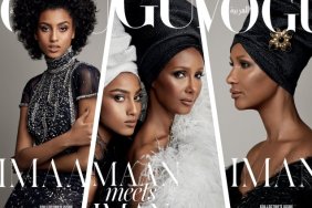 Vogue Arabia March 2018 : Iman & Imaan Hammam by Patrick Demarchelier