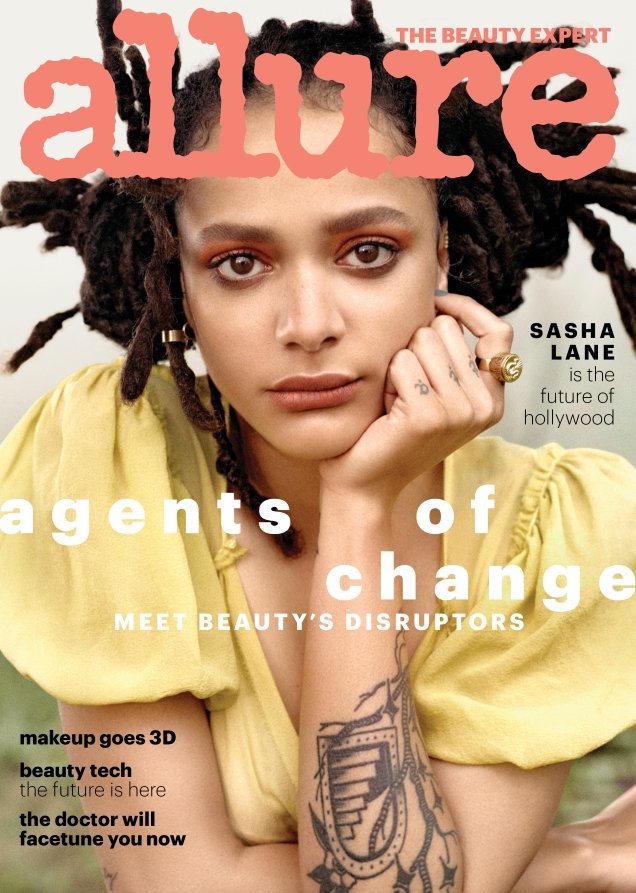 Allure May 2018 : Sasha Lane by Scott Trindle