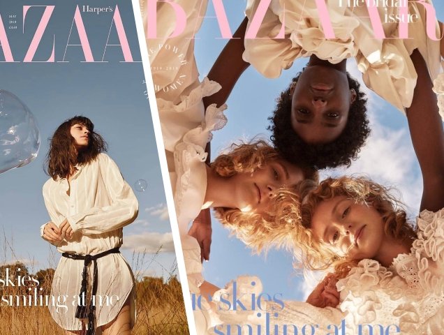 UK Harper's Bazaar May 2018 by Agata Pospieszynska