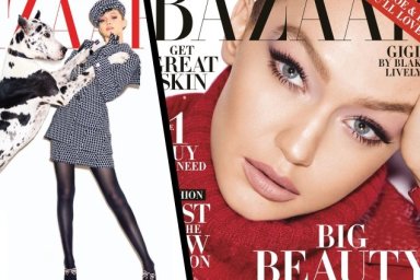 US Harper's Bazaar May 2018 : Gigi Hadid by Mariano Vivanco