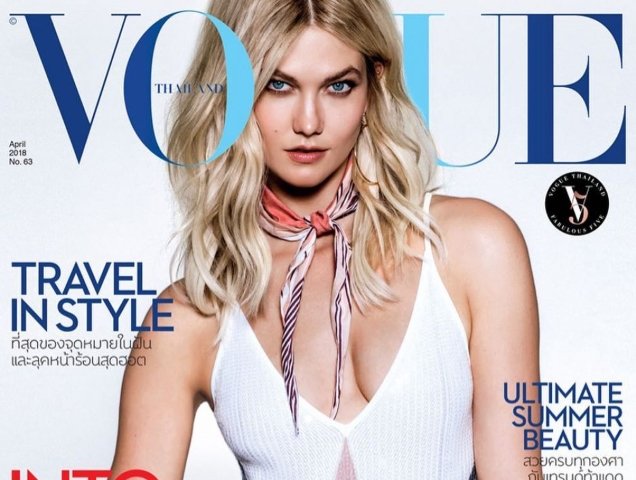 Vogue Thailand April 2018 : Karlie Kloss by Russell James