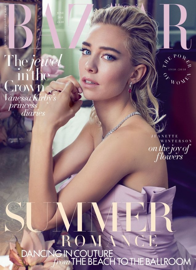 UK Harper’s Bazaar June 2018 : Vanessa Kirby by Alexi Lubomirski