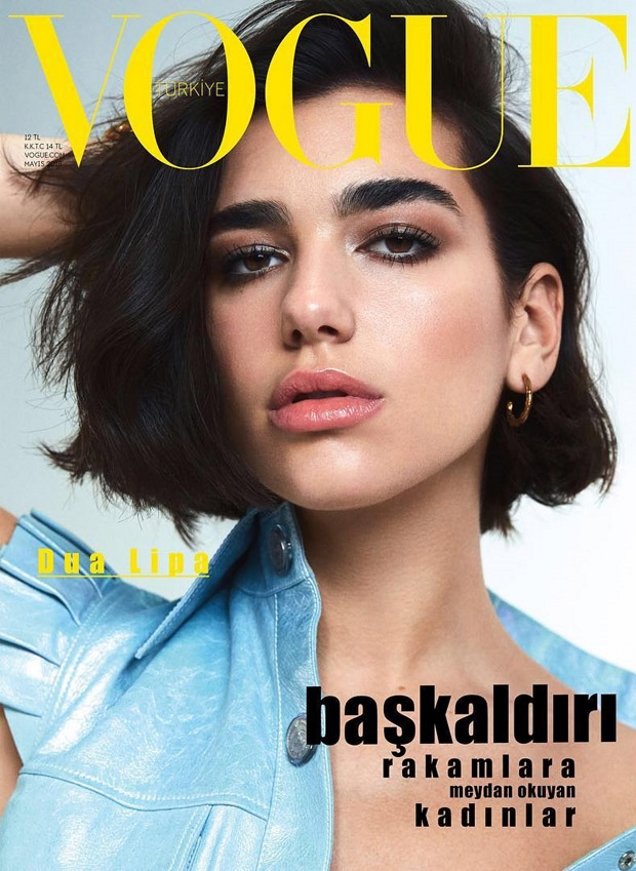 Vogue Turkey May 2018 : Dua Lipa by Benjamin Lennox