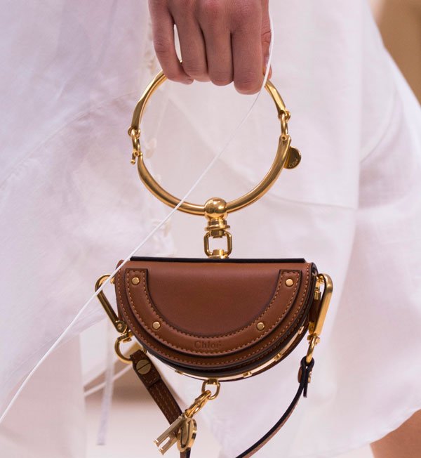 Chloe ring handle bag