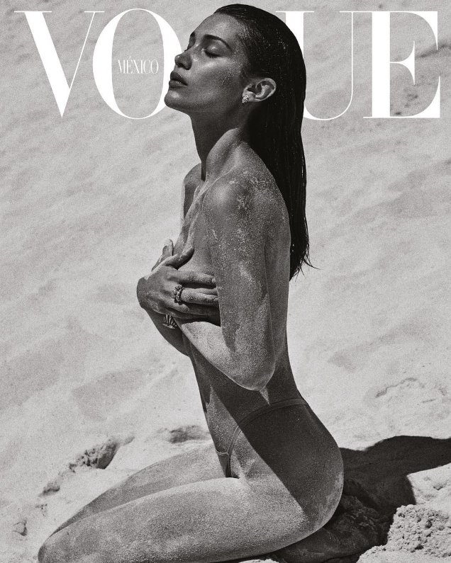 Vogue Mexico & Latin America July 2018 : Bella Hadid by Chris