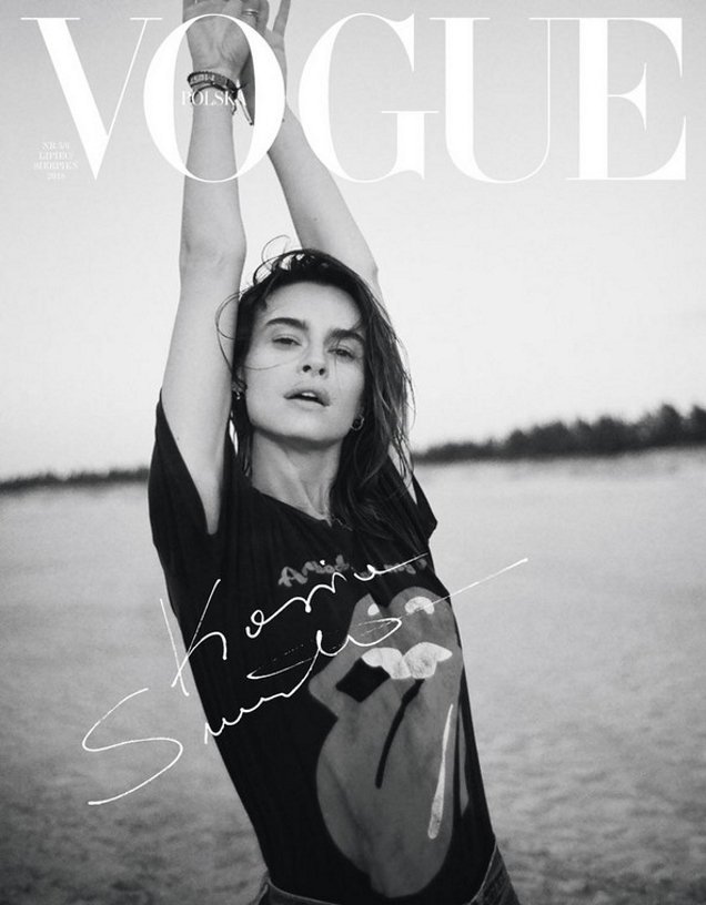 Vogue Poland July/August 2018 : Kasia Smutniak by Stanislaw Boniecki