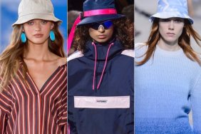 Bucket hats were the topper of choice for Spring 2018.