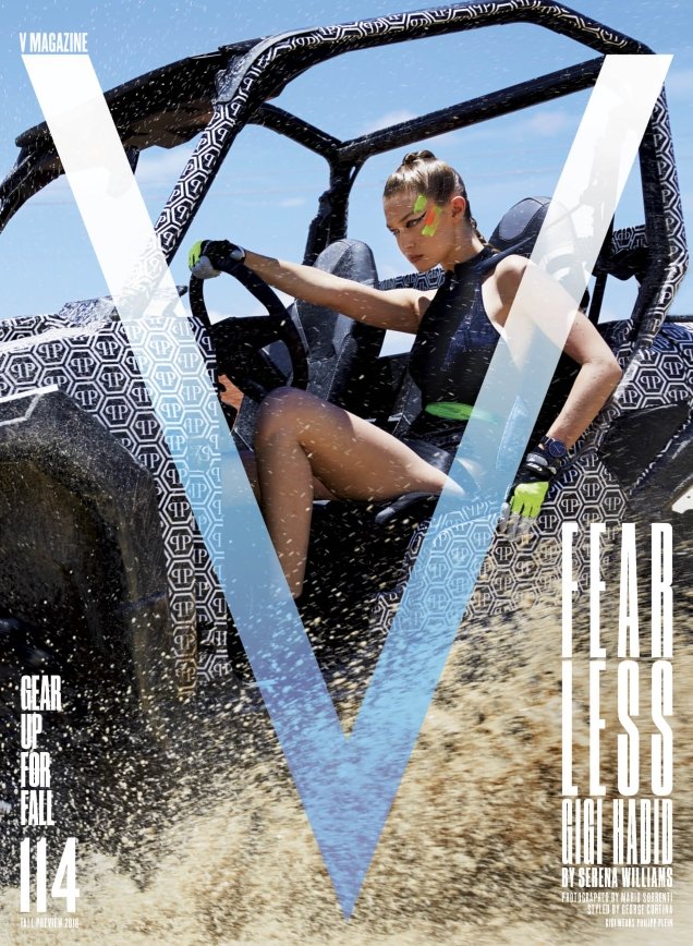 V Magazine #114 Fall Preview : Gigi Hadid by Mario Sorrenti