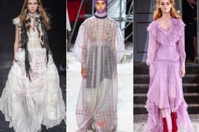 Prairie dresses roamed free for Fall 2018.