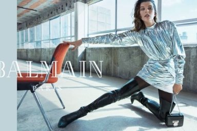 Balmain F/W 2018.19 : Milla Jovovich by An Le