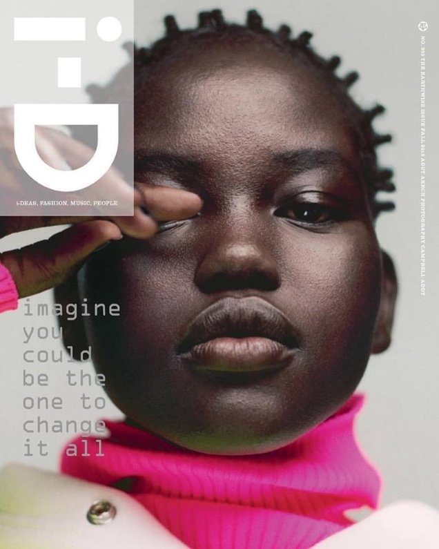 i-D Fall 2018 : Adut Akech, Adesuwa Aighewi & Anok Yai