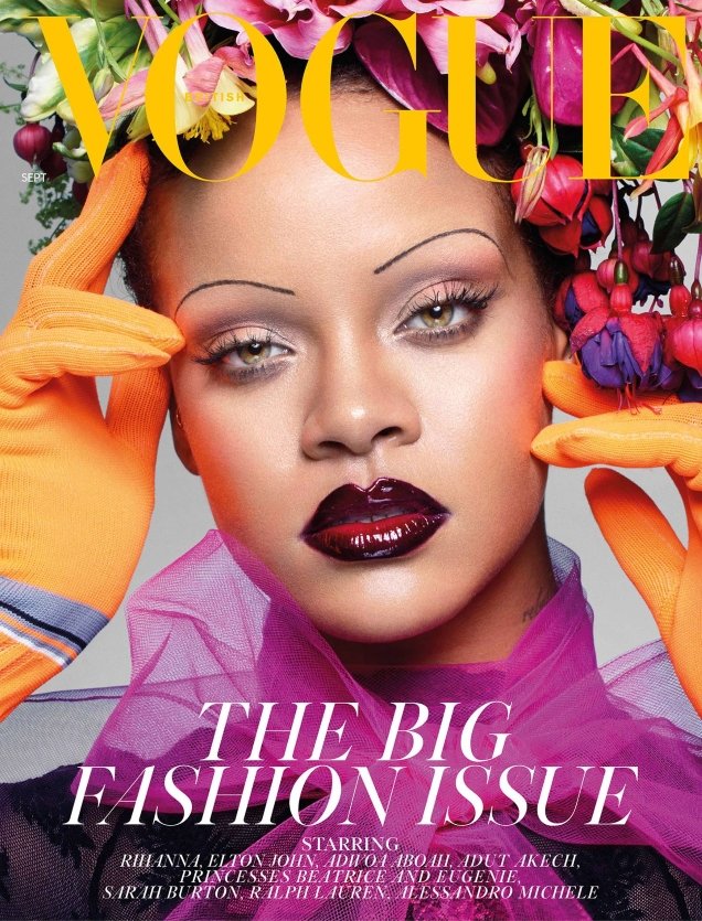 UK Vogue September 2018 : Rihanna by Nick Knight