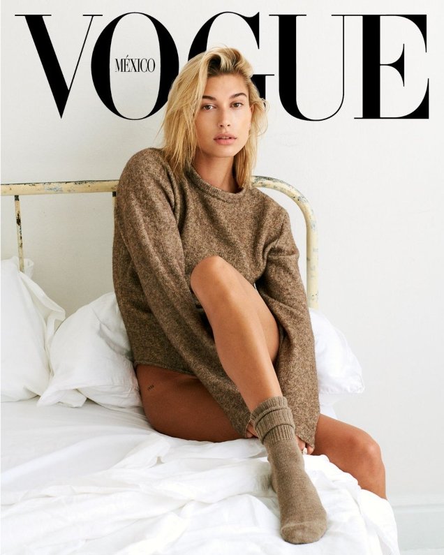 Vogue Mexico September 2018 : Hailey Baldwin by Bjorn Iooss