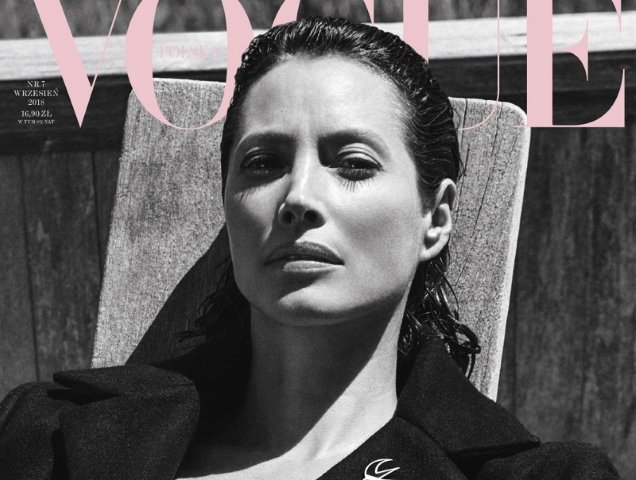 Vogue Poland September 2018 : Christy Turlington by Chris Colls