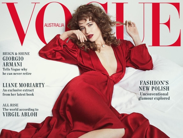 Vogue Australia October 2018 : Dakota Johnson by Emma Summerton