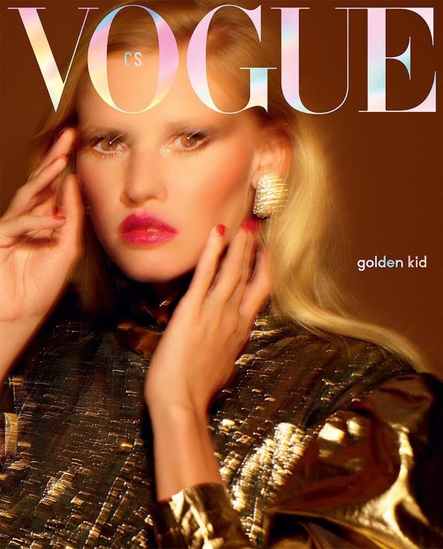 Vogue Czechoslovakia October 2018 : Lara Stone by Rankin