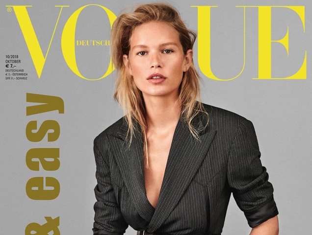 Vogue Germany October 2018 : Anna Ewers by Giampaolo Sgura