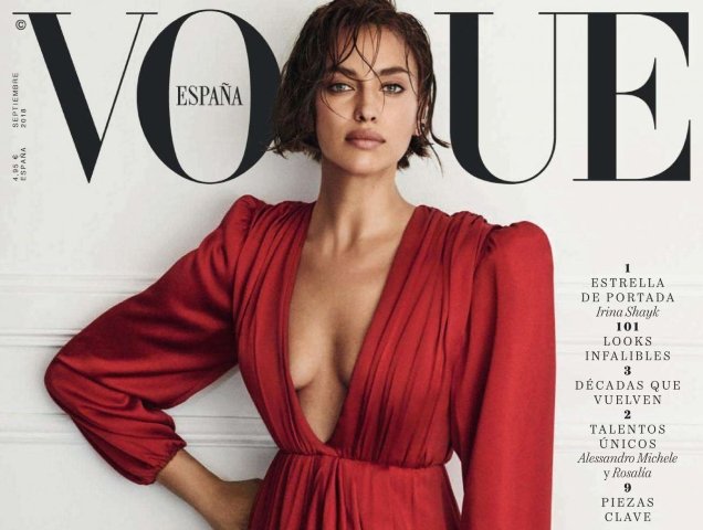 Vogue España September 2018 : Irina Shayk by Giampaolo Sgura