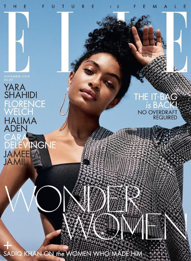 UK Elle November 2018 : The 'Wonder Women' Issue