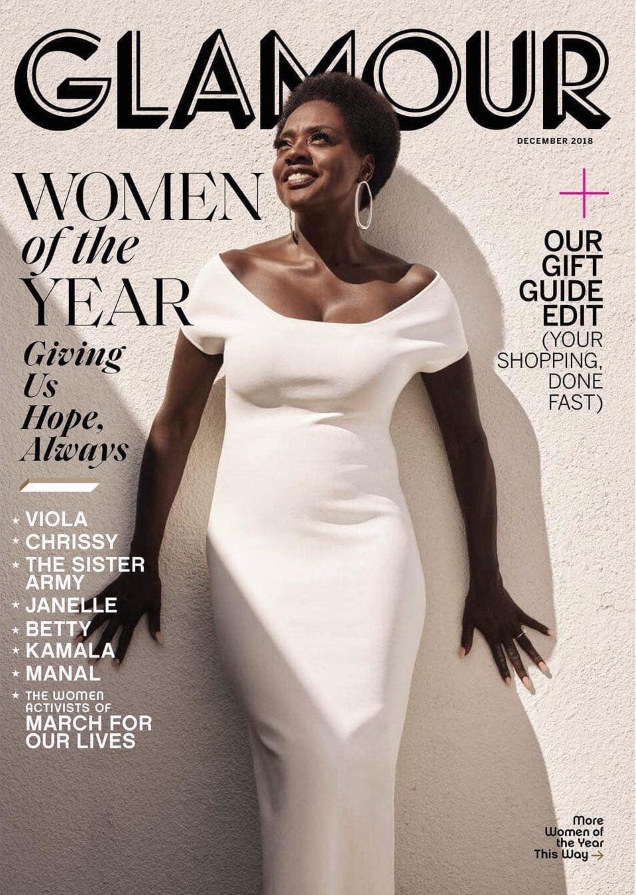 US Glamour December 2018 : The 'Women of the Year' Issue