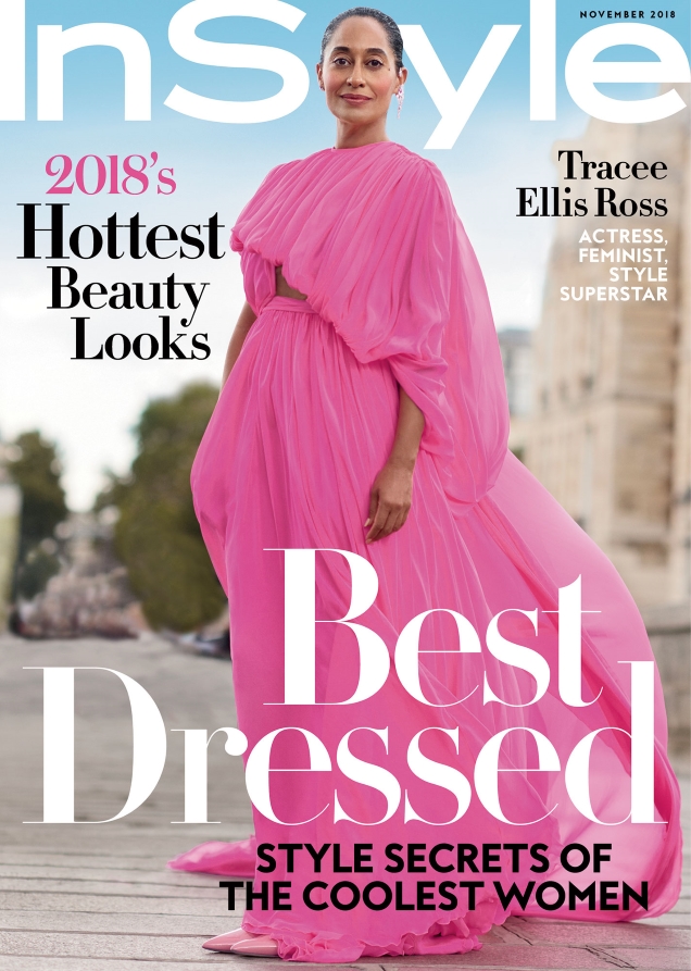 US InStyle November 2018 : Tracee Ellis Ross by Horst Diekgerdes