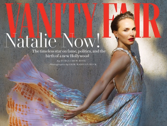 Vanity Fair December 2018 : Natalie Portman by Erik Madigan Heck