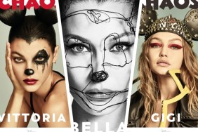 Chaos 'The Disney Issue' 2018 : Bella, Gigi, Karen, Vittoria, Cara & Shanelle by Luigi & Iango