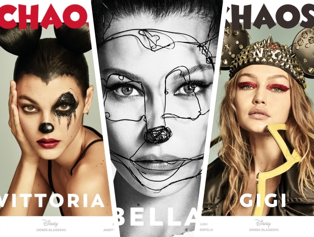 Chaos 'The Disney Issue' 2018 : Bella, Gigi, Karen, Vittoria, Cara & Shanelle by Luigi & Iango