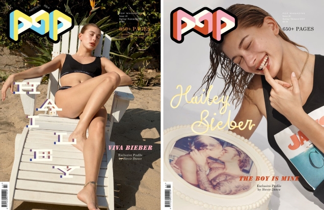 Pop #40 S/S 2019 : Hailey Bieber by Stevie Dance