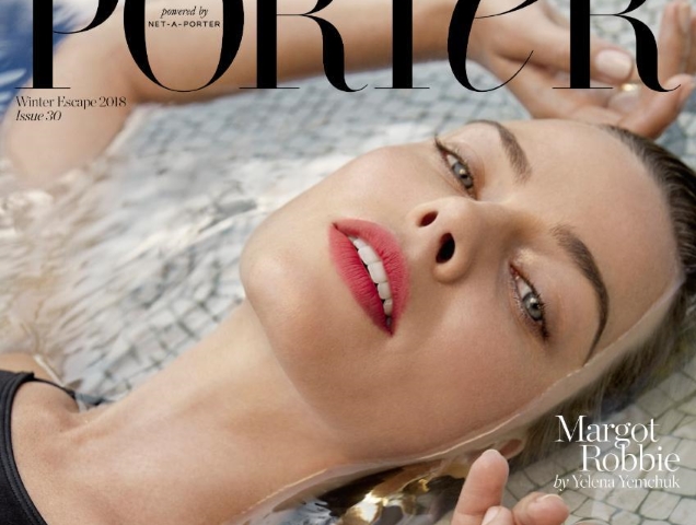 Porter #30 Winter Escape 2018 : Margot Robbie by Yelena Yemchuk