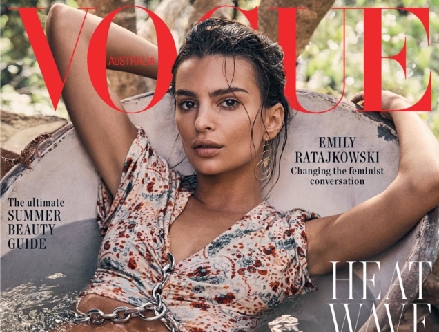 Vogue Australia January 2019 : Emily Ratajkowski by Nicole Bentley