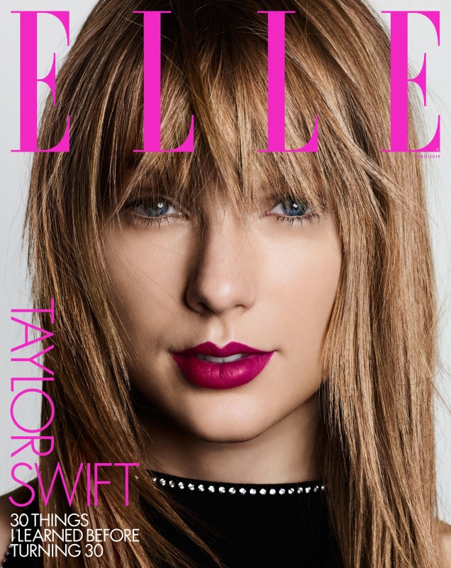 US Elle April 2019 : Taylor Swift by Ben Hassett