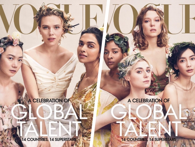 US Vogue April 2019 : 'A Celebration of Global Talent' by Mikael Jansson