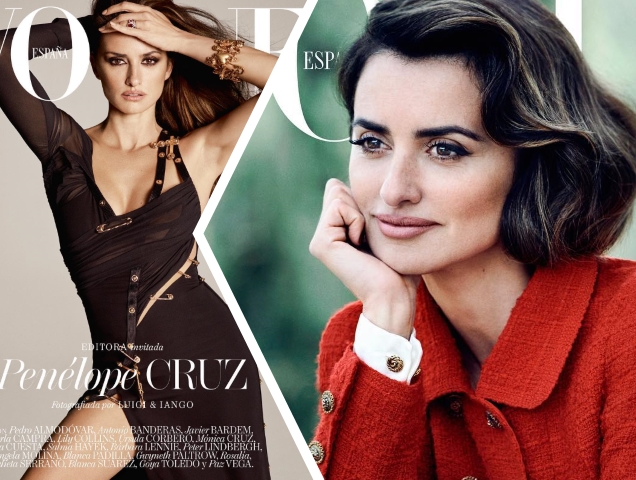 Vogue España April 2019 : Penélope Cruz by Peter Lindbergh & Luigi & Iango