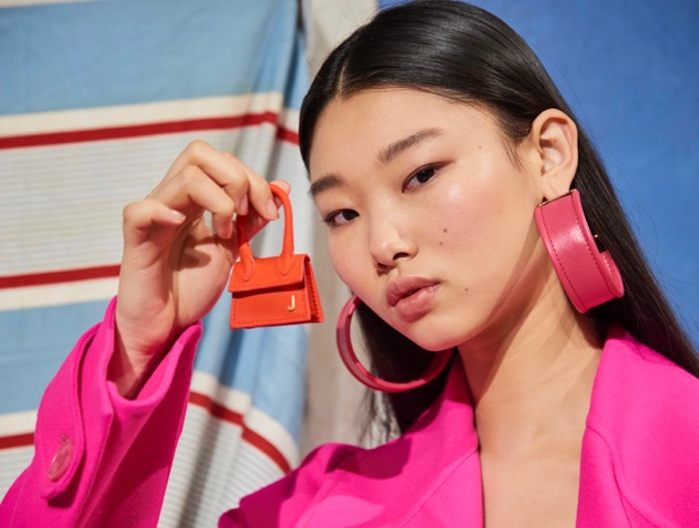 Tiny bags at Jacquemus Fall 2019.