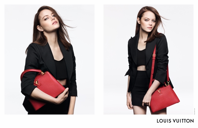 Louis Vuitton Handbags 2019 : Emma Stone, Léa Seydoux & Alicia Vikander by Craig McDean