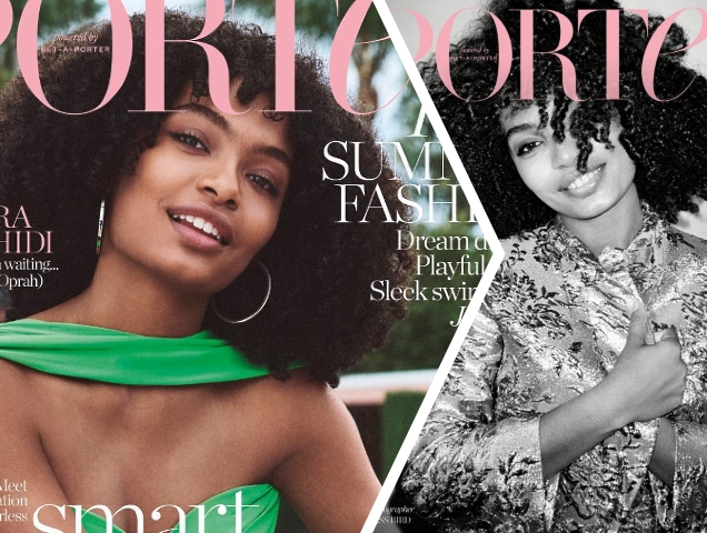 Porter #32 Summer 2019 : Yara Shahidi by Cass Bird