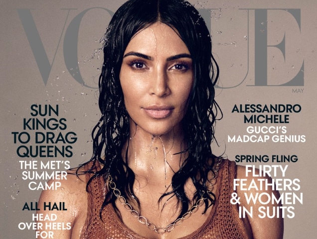 US Vogue May 2019 : Kim Kardashian West by Mikael Jansson