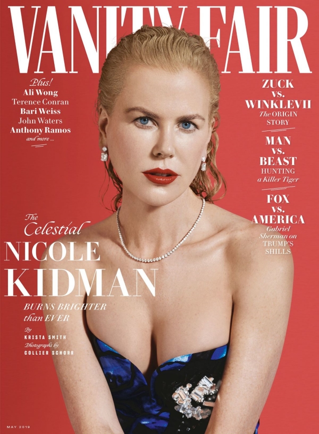 Vanity Fair May 2019 : Nicole Kidman by Collier Schorr