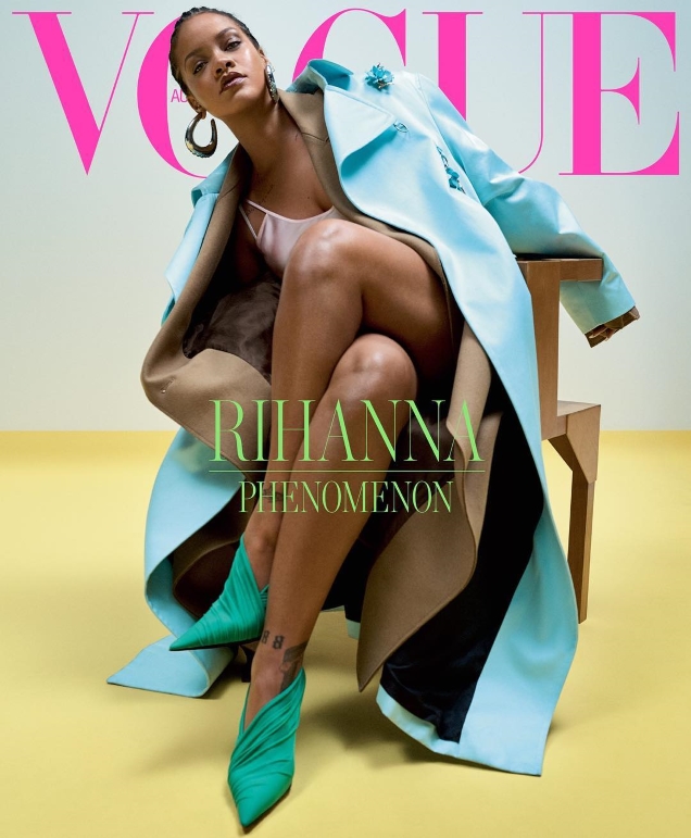 Vogue Australia May 2019 : Rihanna by Josh Olins