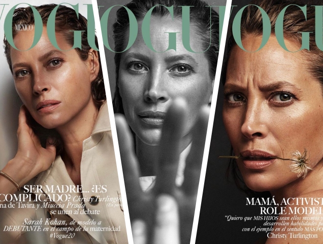 Vogue Mexico May 2019 : Christy Turlington by Alique