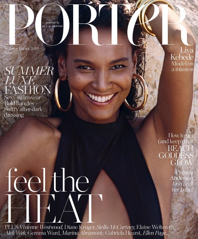 Porter #33 Summer Escape 2019 : Liya Kebede by Cass Bird